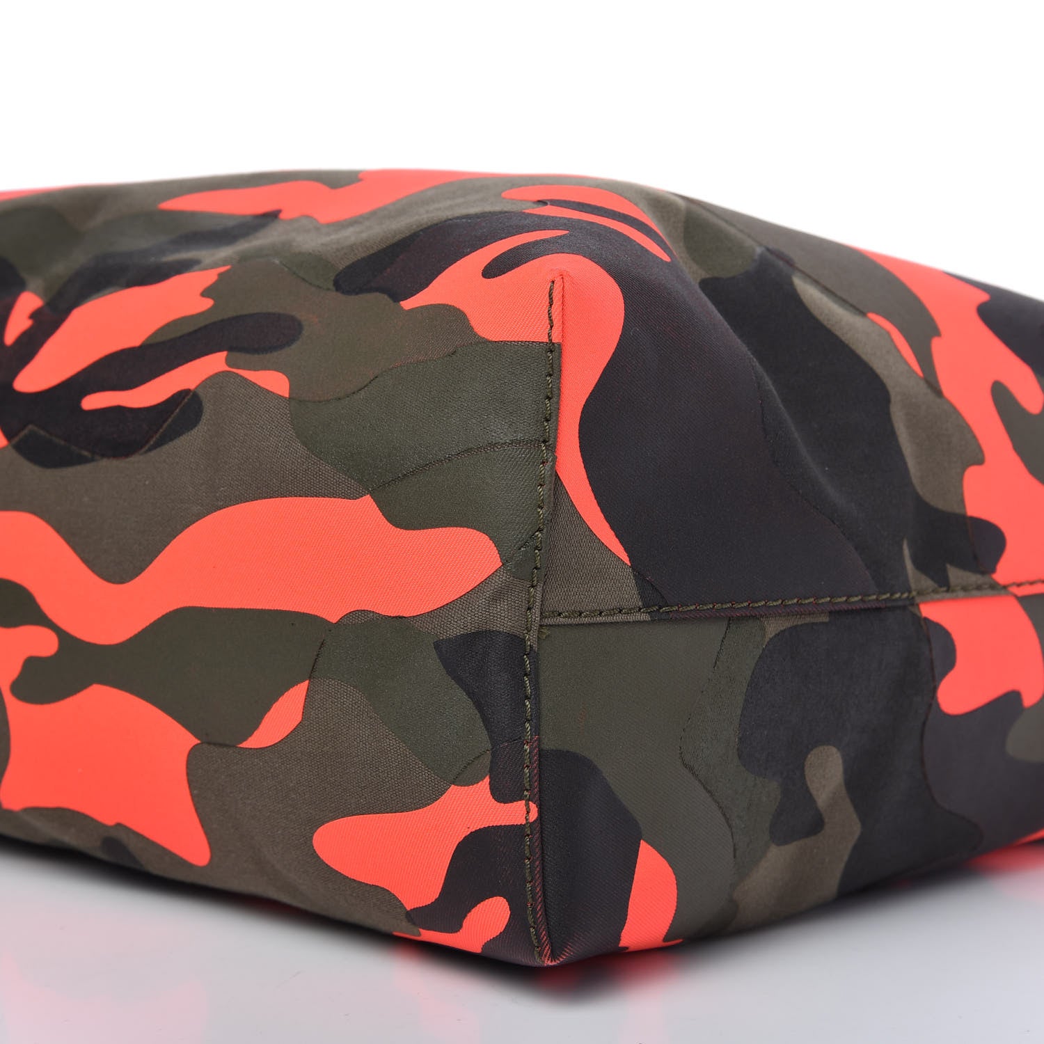Valentino Garavani Canvas Camouflage Rockstud Reversible Tote Pink 8 of 14