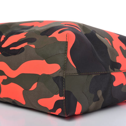 Valentino Garavani Canvas Camouflage Rockstud Reversible Tote Pink 8 of 14