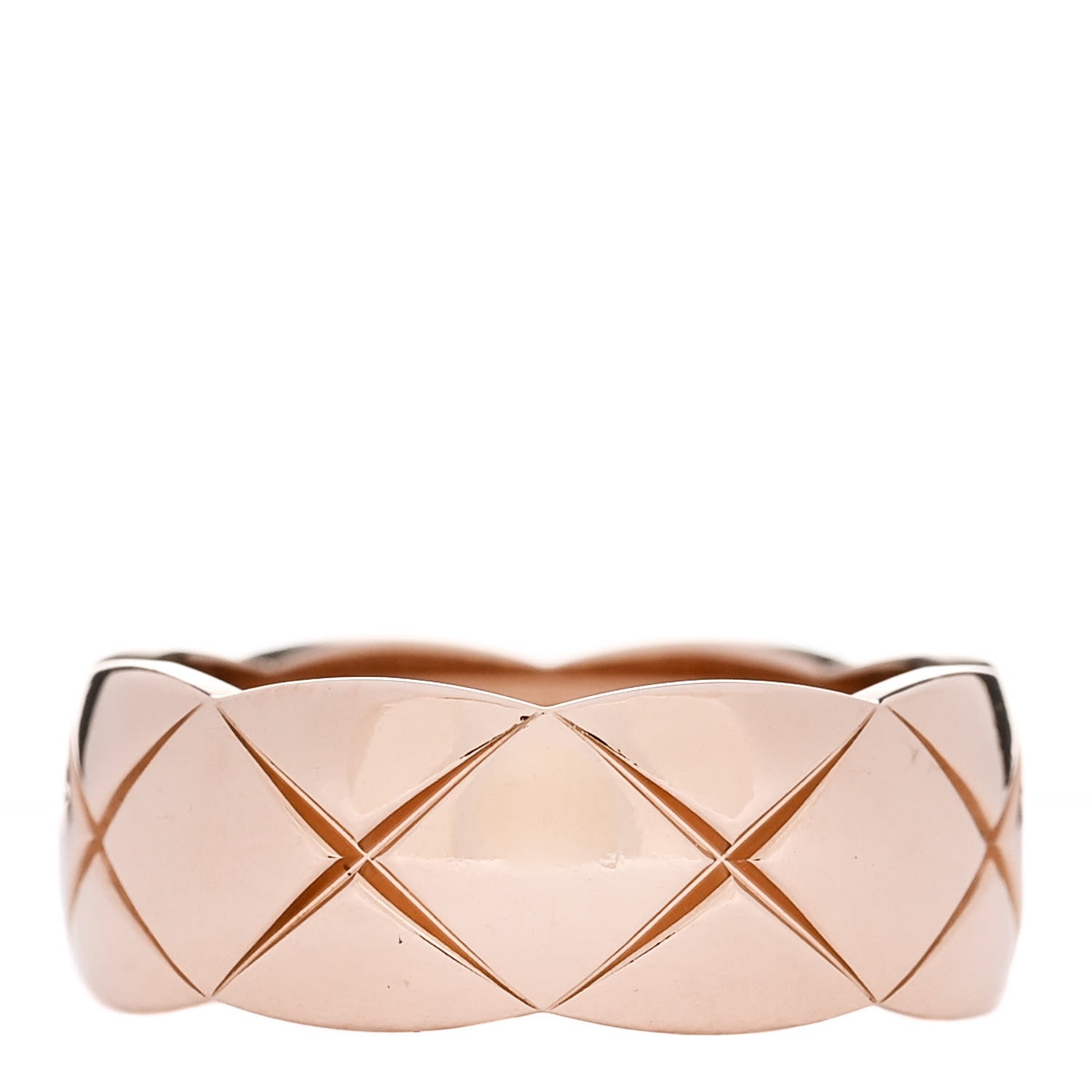 Chanel 18K Beige Gold Small Coco Crush Ring 47 4.25 3 of 6