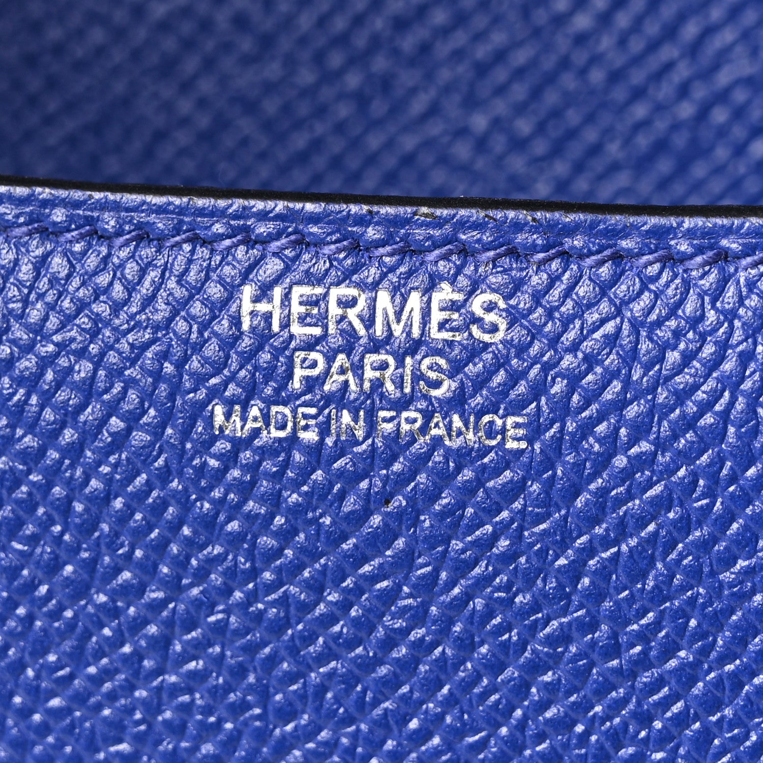 Hermes Epsom Constance 24 Bleu Electrique 6 of 10