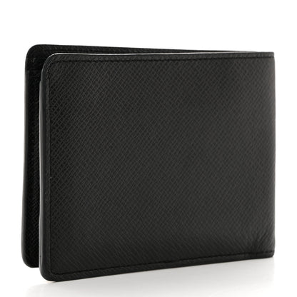 Louis Vuitton Taiga Multiple Wallet Black 3 of 9