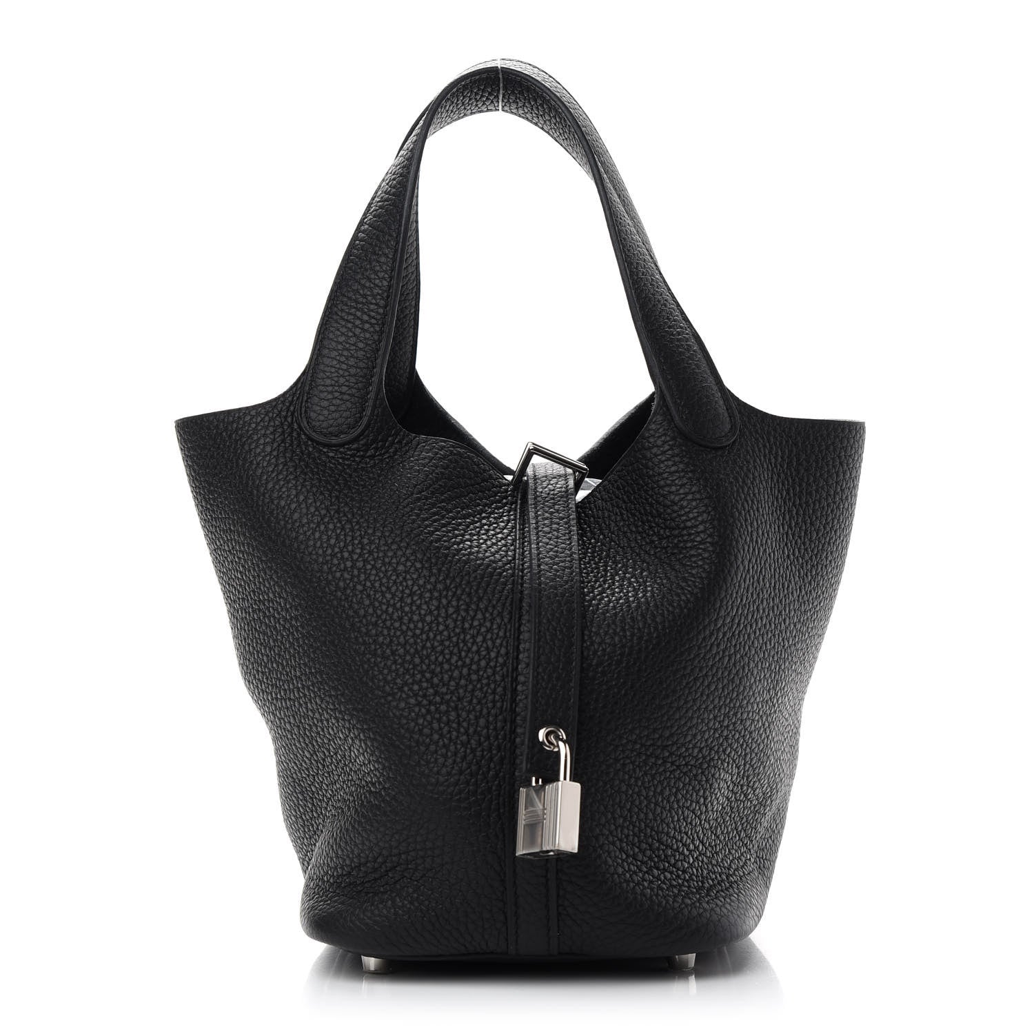 Hermes Taurillon Clemence Picotin Lock 18 PM Black 1 of 9