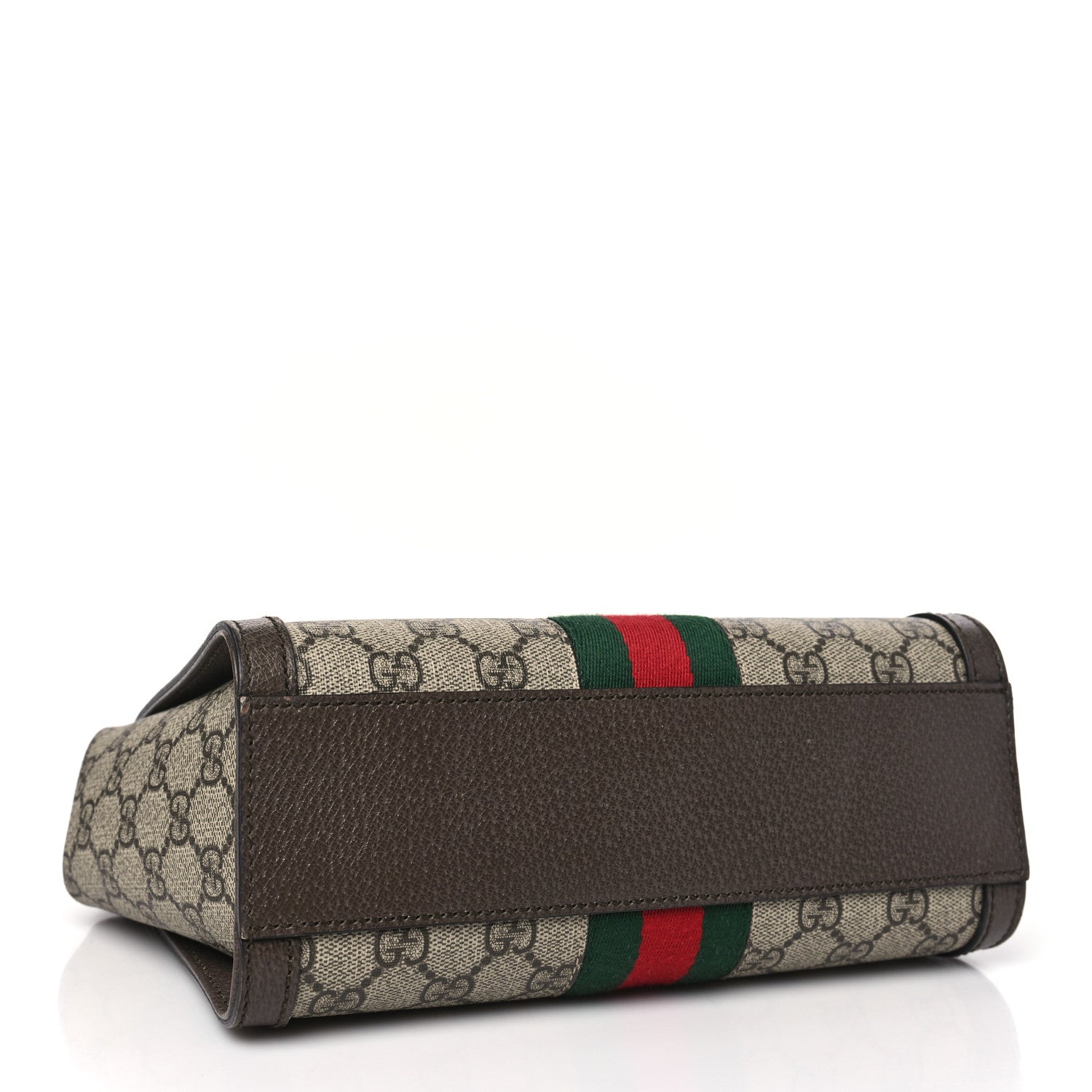Gucci GG Supreme Monogram Small Ophidia Tote Bag Brown 4 of 9