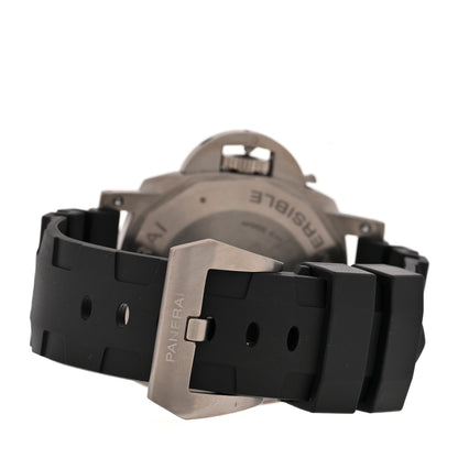 Panerai Titanium Rubber 47mm Luminor Submersible Automatic Watch Black PAM1305 3 of 5