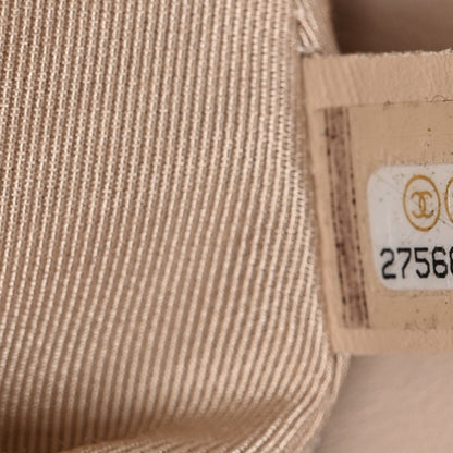 Chanel Calfskin Stitched Flap Light Beige 7 of 11