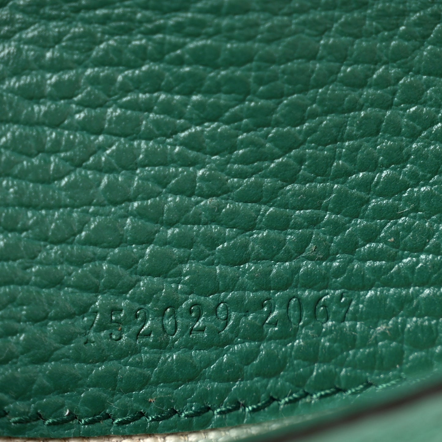 Dollar Calfskin Crystal Mini Dionysus Top Handle Bag Emerald