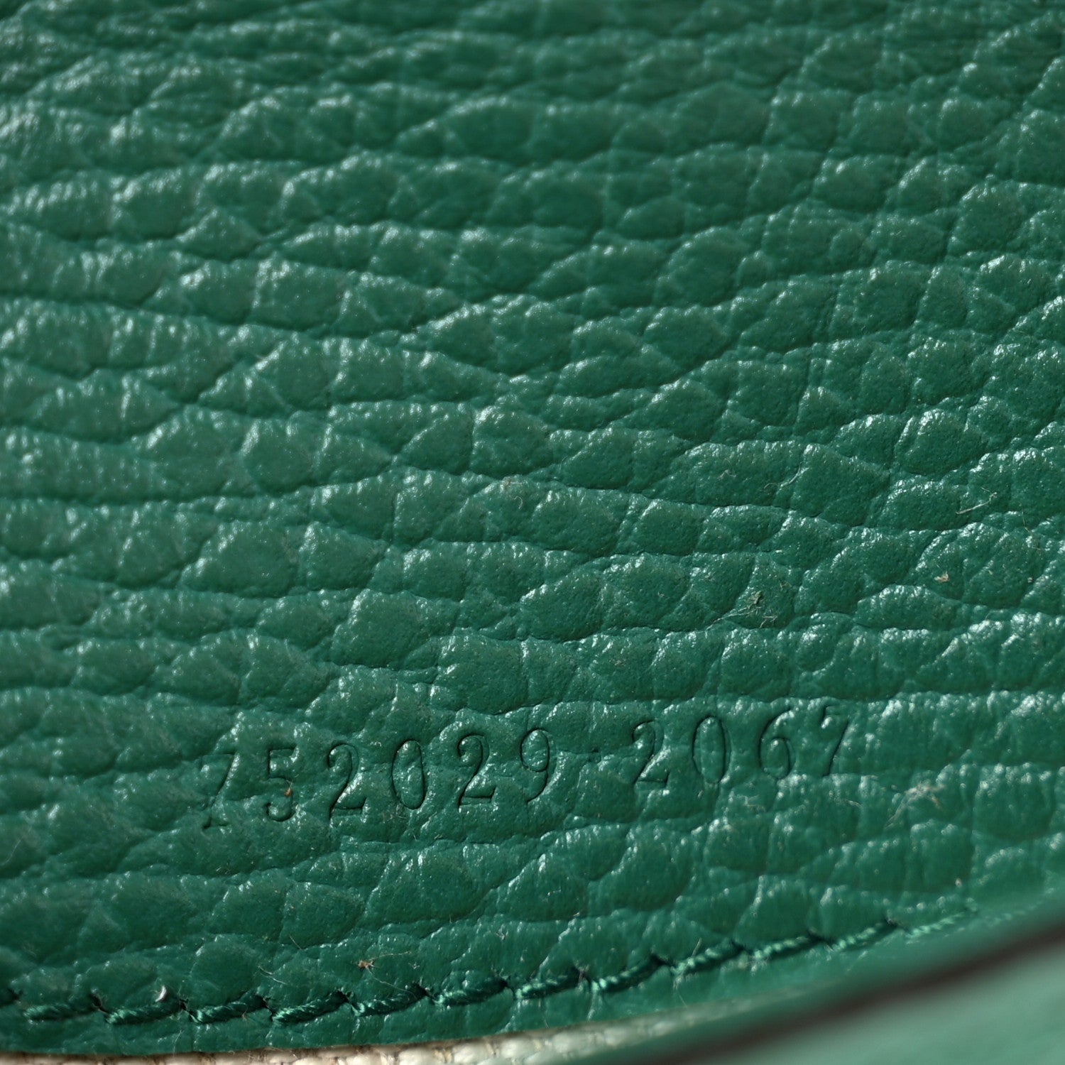 Gucci Dollar Calfskin Crystal Mini Dionysus Top Handle Bag Emerald 7 of 10
