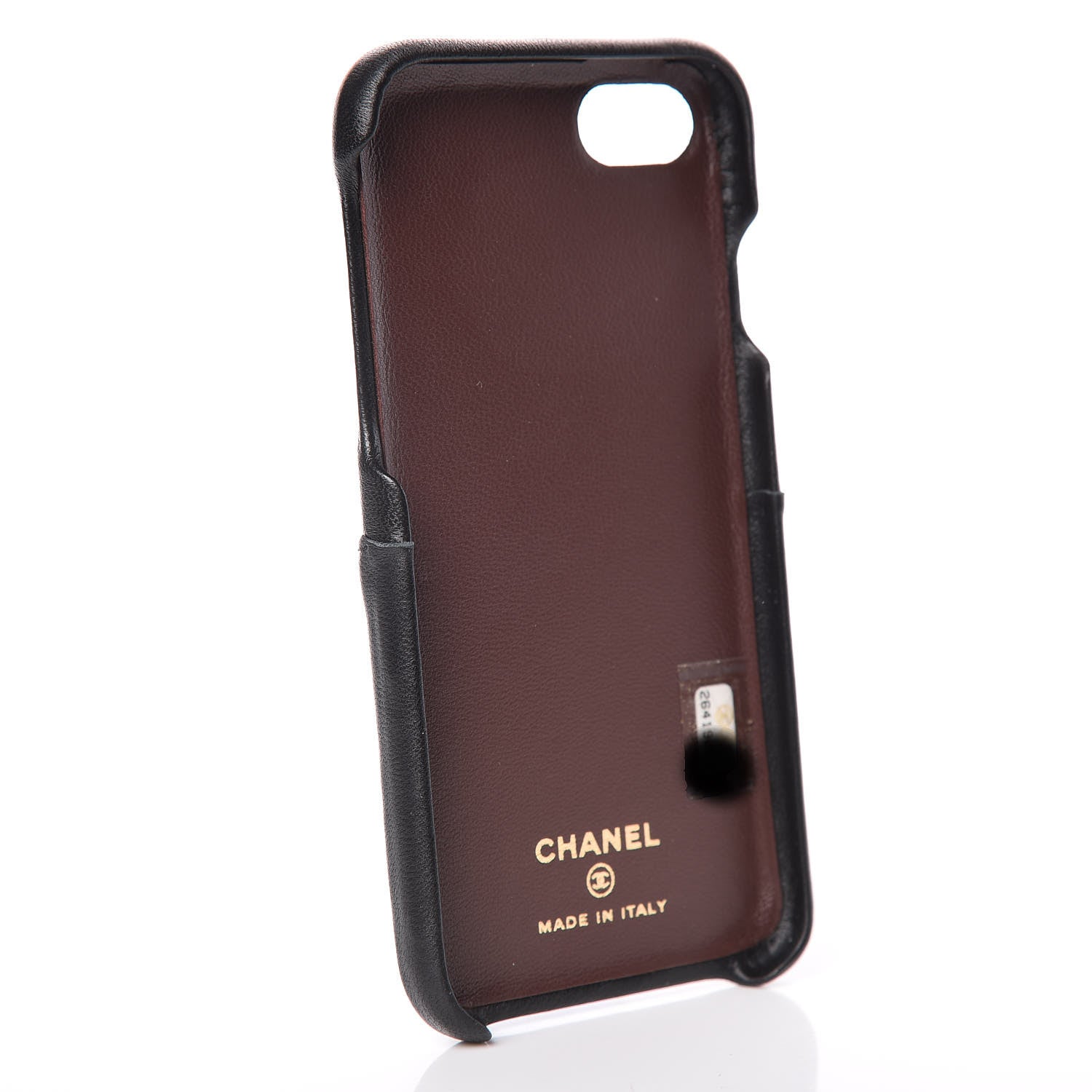 Chanel Lambskin Quilted iPhone 7/8 Coco Tech Case Black 3 of 7
