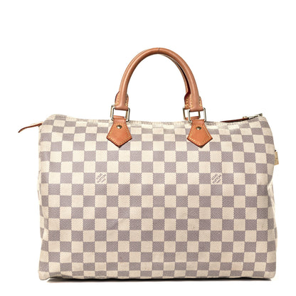 Louis Vuitton Damier Azur Speedy 35 1 of 12
