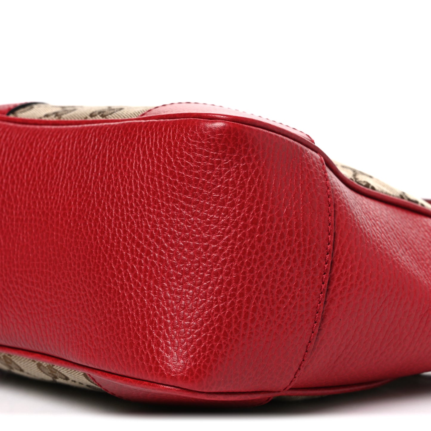 Monogram Small Bree Tote Red