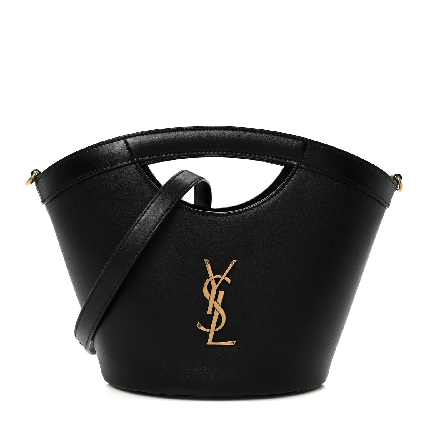 Calfskin Mini Celia Tote Black