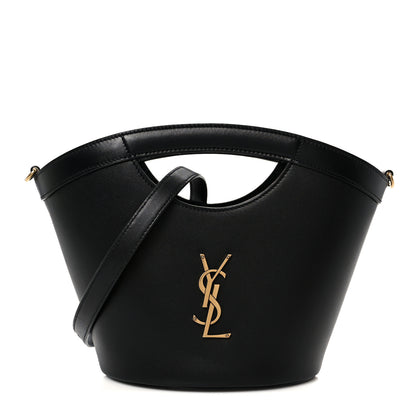 Saint Laurent Calfskin Mini Celia Tote Black 1 of 11