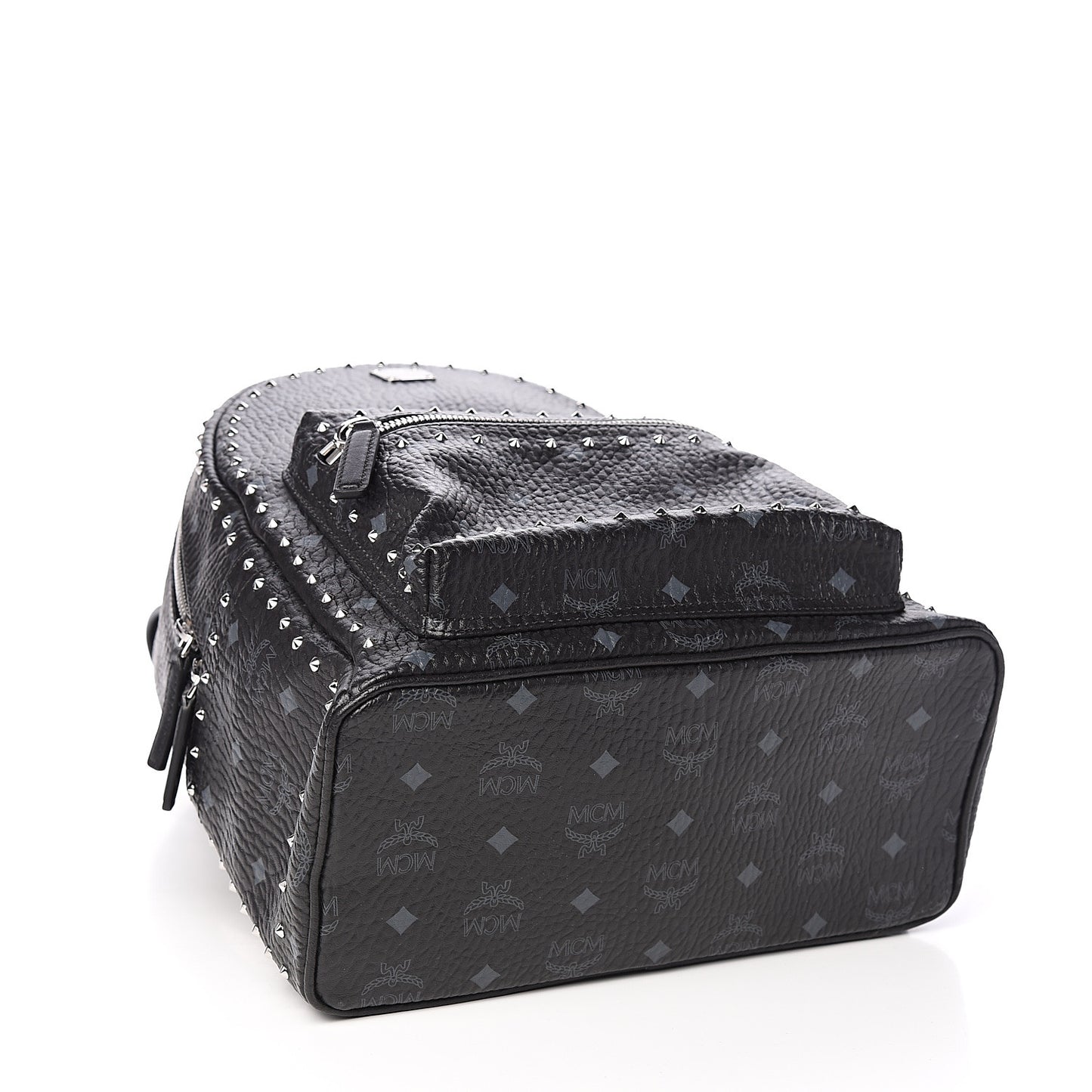 Visetos Studded Small Stark Backpack Black