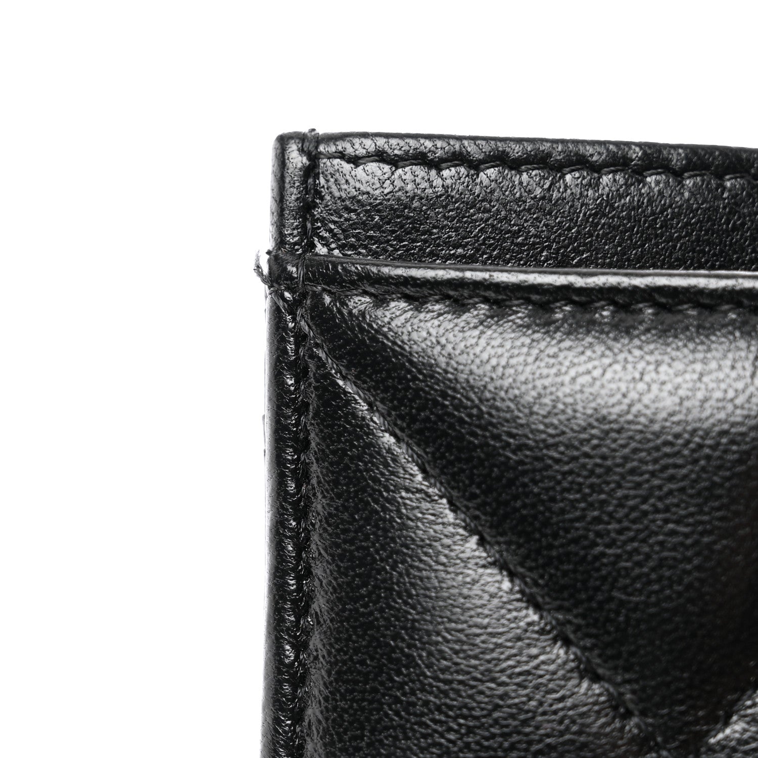 Chanel Lambskin Quilted Chanel 19 Card Holder Black 9 of 9