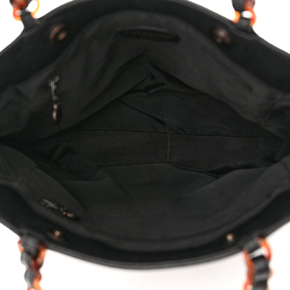 Chanel Caviar Tortoise Timeless CC Tote Black 5 of 15