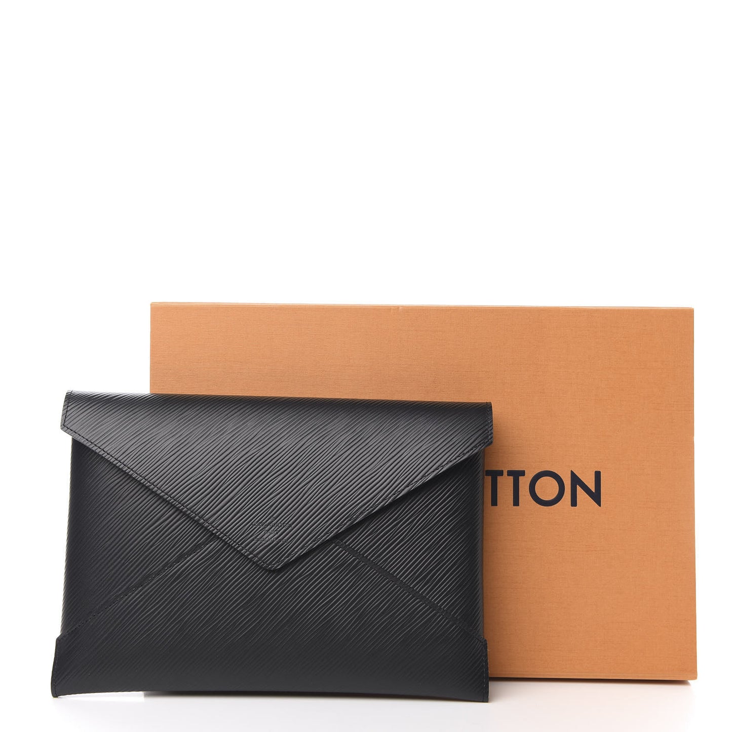 Epi Large Kirigami Pochette Insert Black