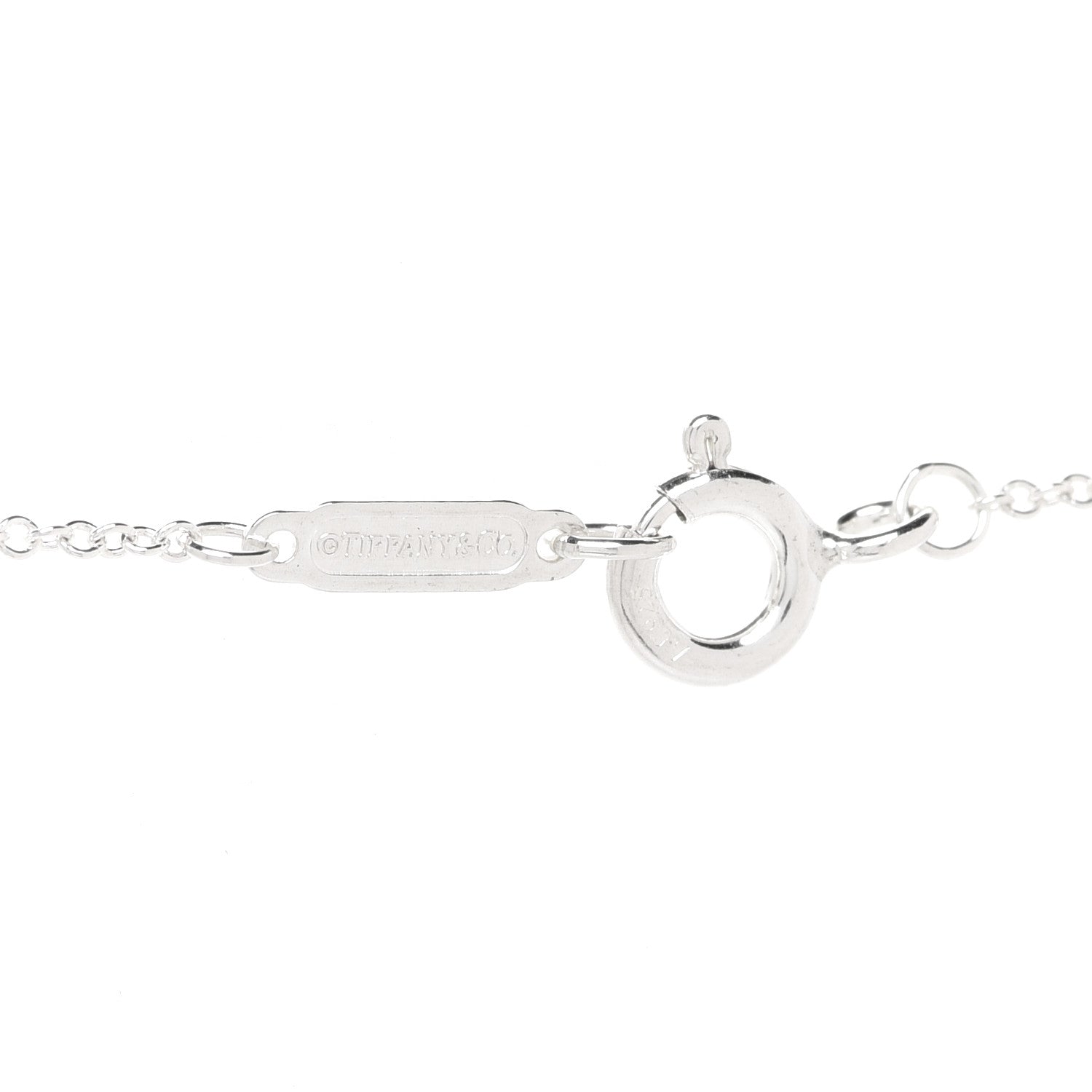 Tiffany Sterling Silver Small Return to Tiffany Heart Pendant Necklace 4 of 7