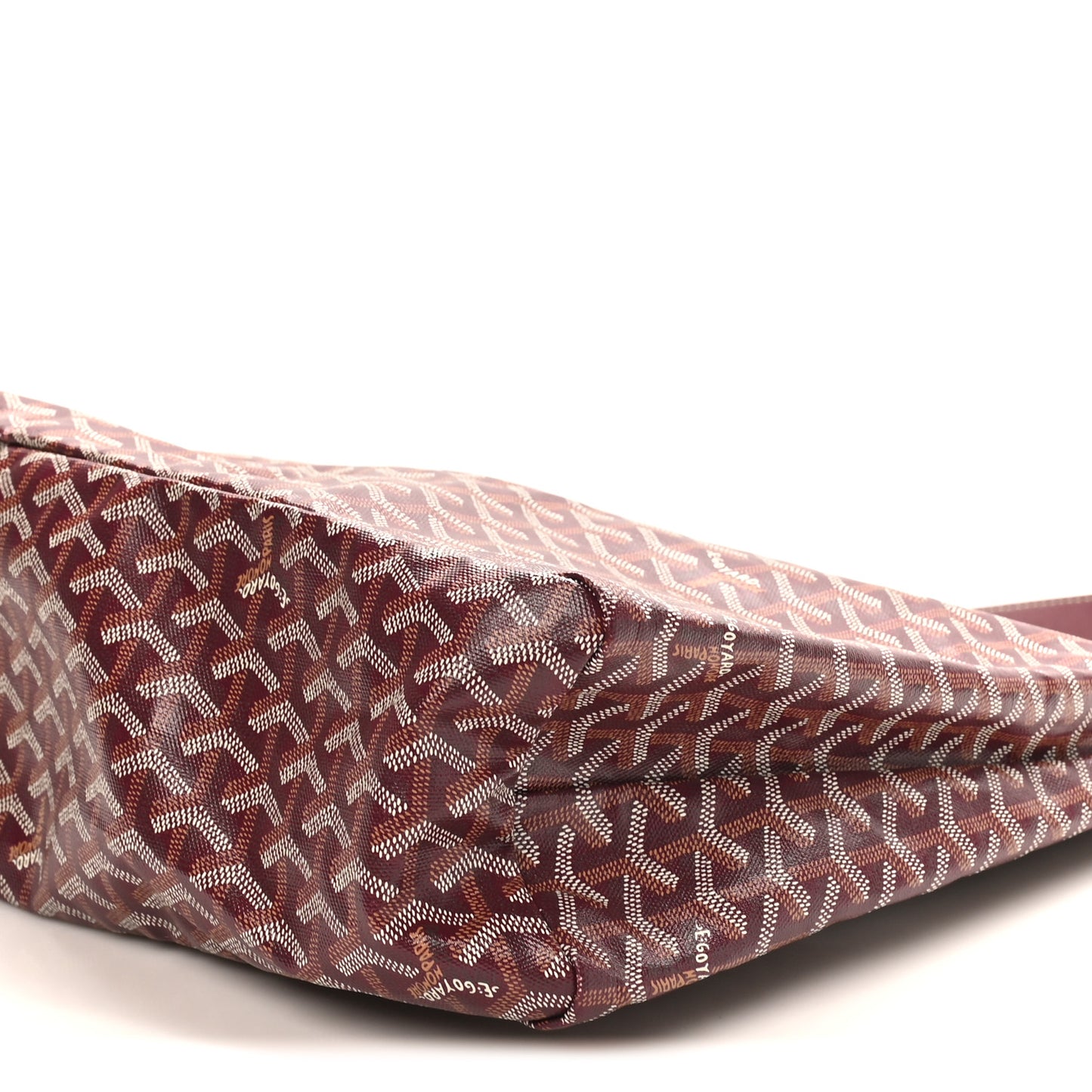 Goyardine Boheme Hobo Burgundy