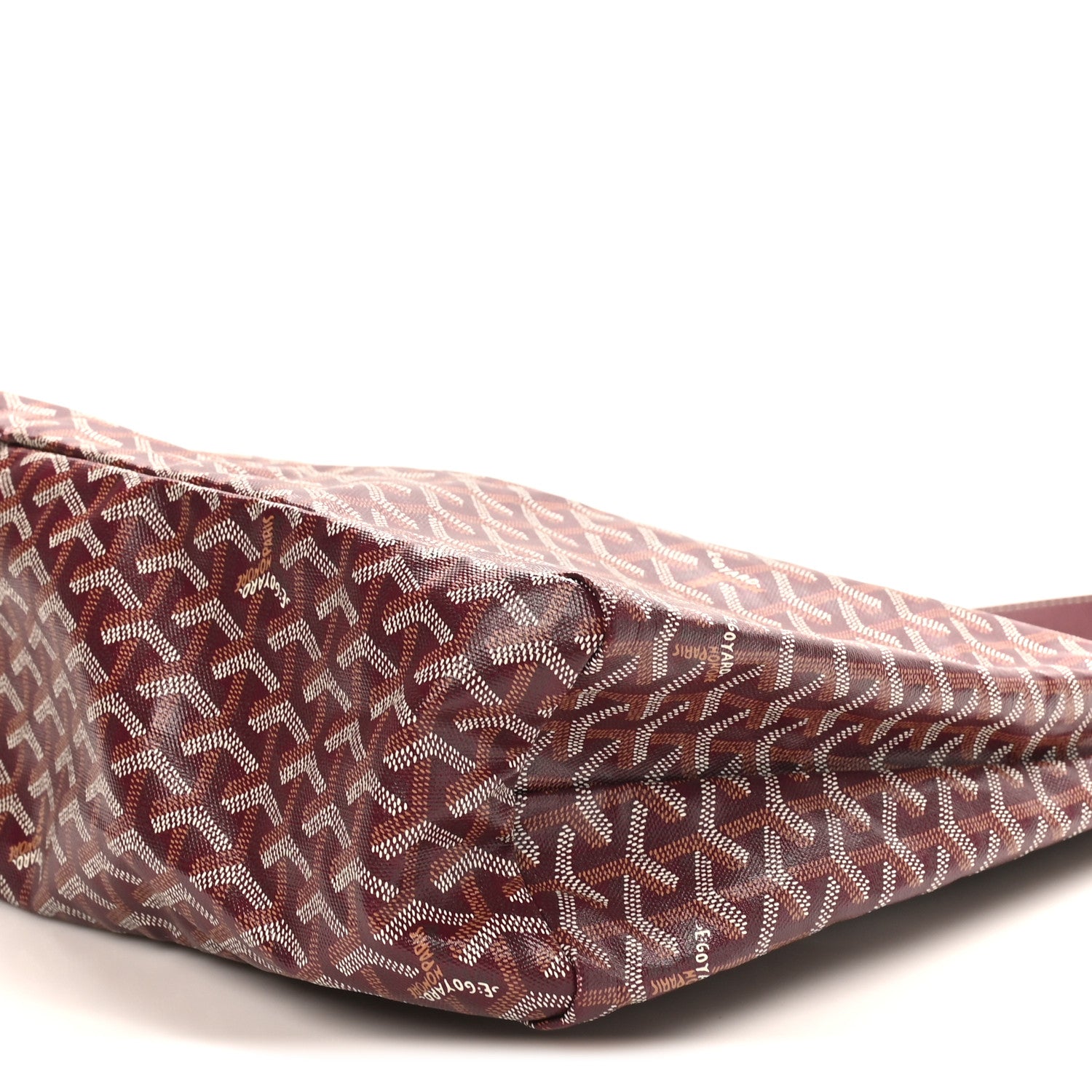 Goyard Goyardine Boheme Hobo Burgundy 10 of 10