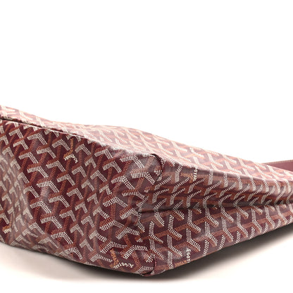 Goyard Goyardine Boheme Hobo Burgundy 10 of 10