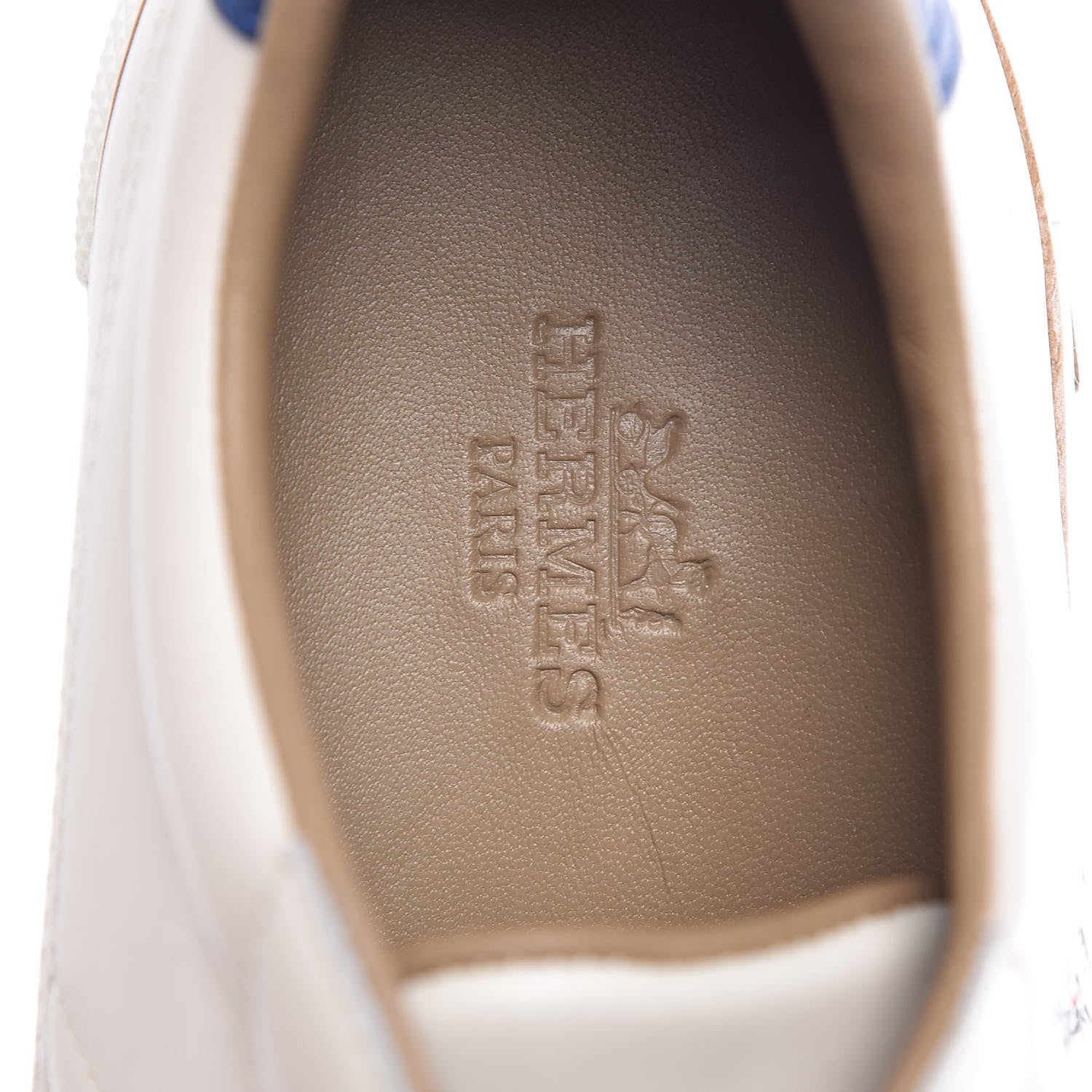 Hermes Calfskin Pegase Pop Polo Sneakers 36 Multicolor White 7 of 9
