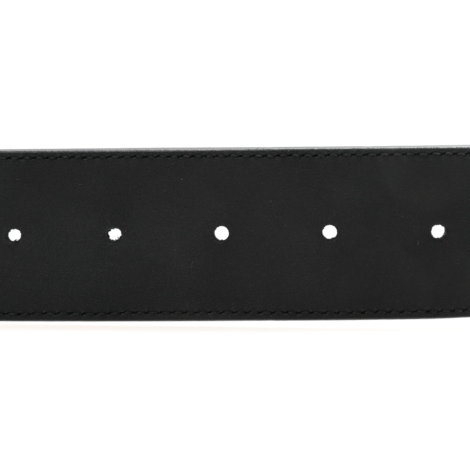 Gucci Calfskin Double G 40mm Belt 80 32 Black 4 of 6