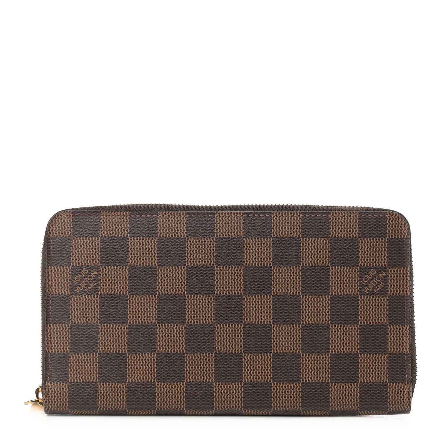 Louis Vuitton Damier Ebene Zippy Organizer Wallet 1 of 7