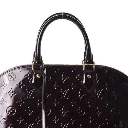 Louis Vuitton Vernis Alma GM Amarante 11 of 11