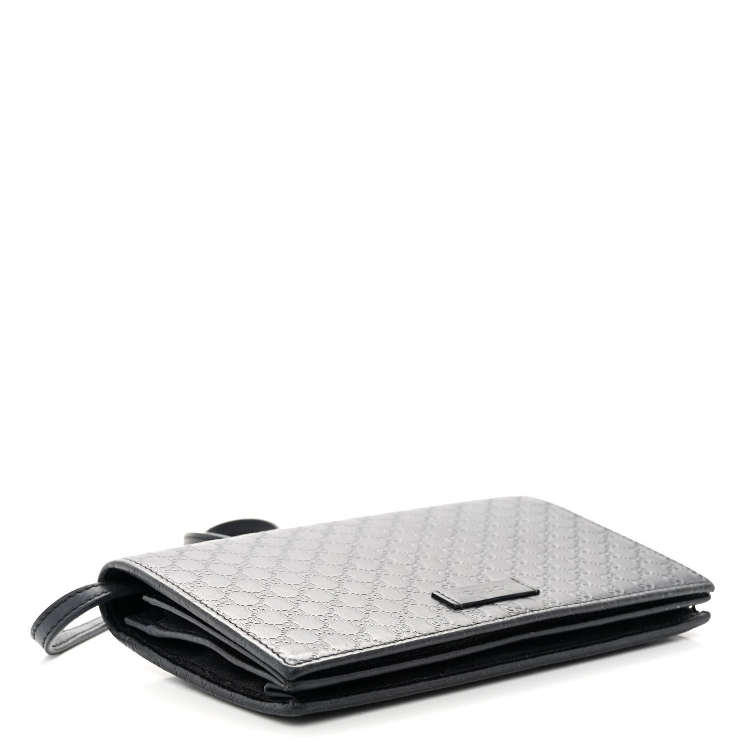Gucci Microguccissima Crossbody Wallet Black 5 of 11