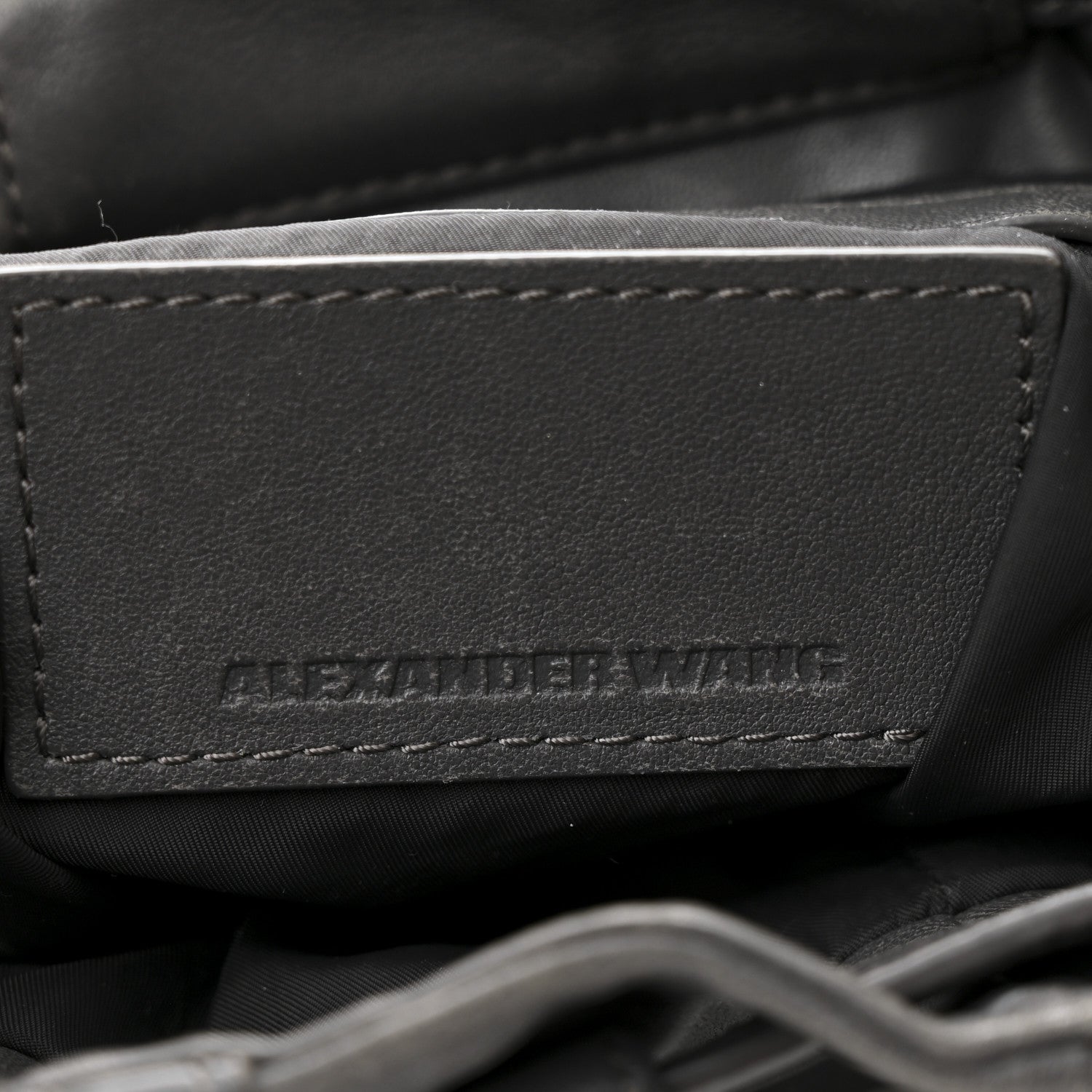 Alexander Wang Lambskin Backpack Bag Grey 5 of 11