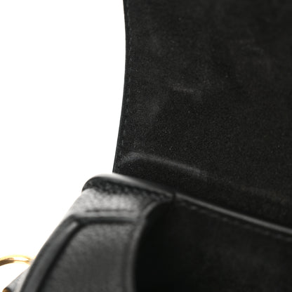 Christian Dior Grained Calfskin Medium Bobby Flap Black 12 of 12