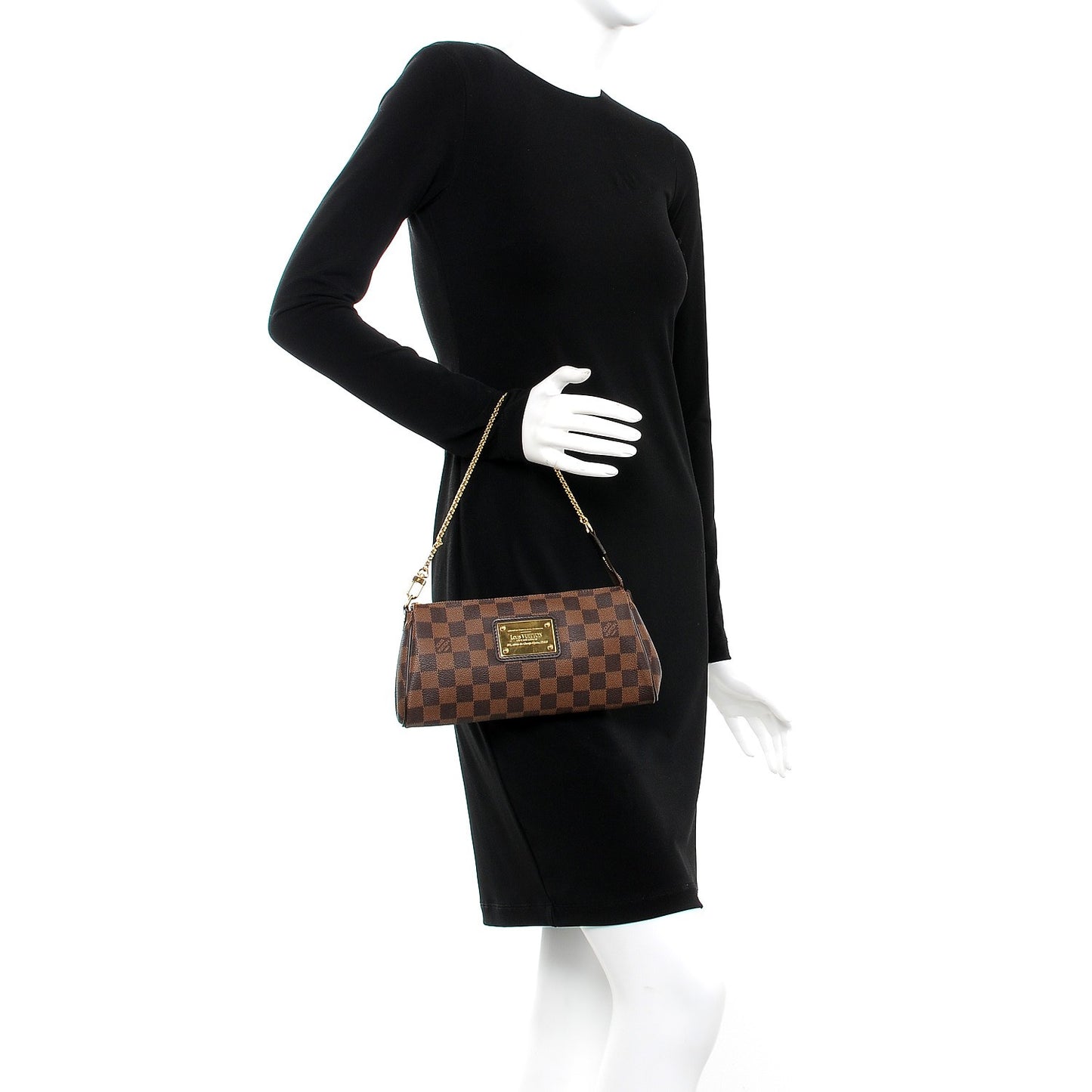 Damier Ebene Eva Clutch
