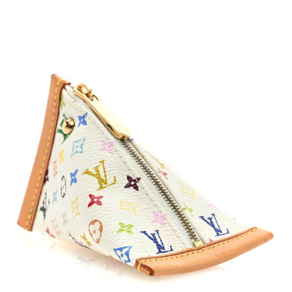 Louis Vuitton LOUIS VUITTON Monogram Multicolor Berlingot Coin Purse White 4 of 6