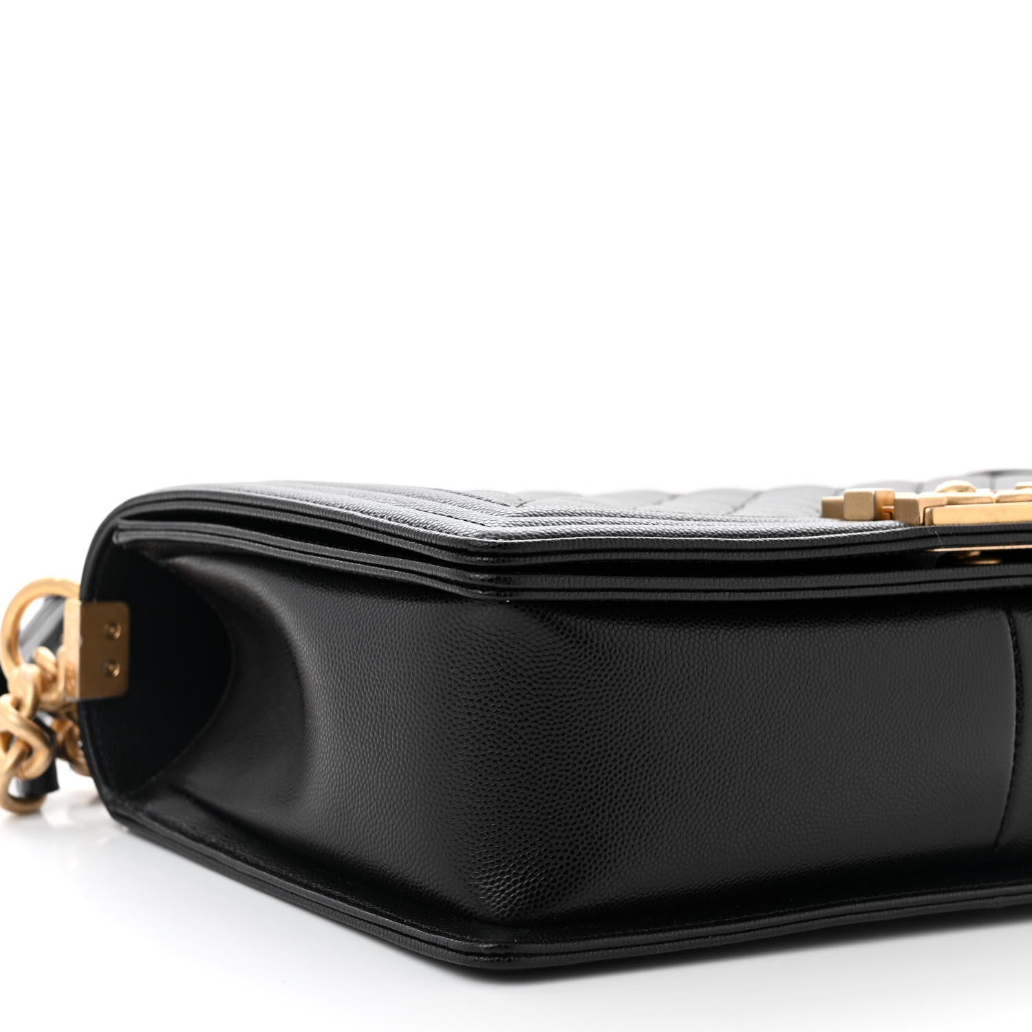 Chanel Caviar Quilted New Medium Boy Flap Black 9 of 11