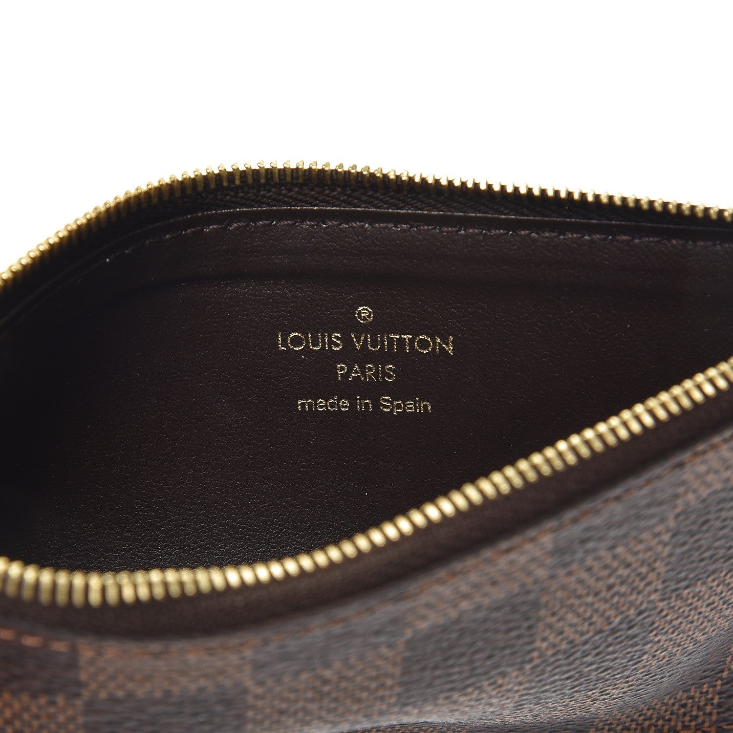 Louis Vuitton Damier Ebene Josephine Wallet Zippered Insert 6 of 6