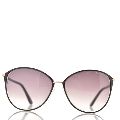 Tom Ford Penelope Vintage Round Sunglasses TF320 Brown 2 of 7