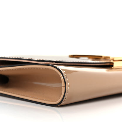 Louis Vuitton Patent Louise Clutch Nude 7 of 10