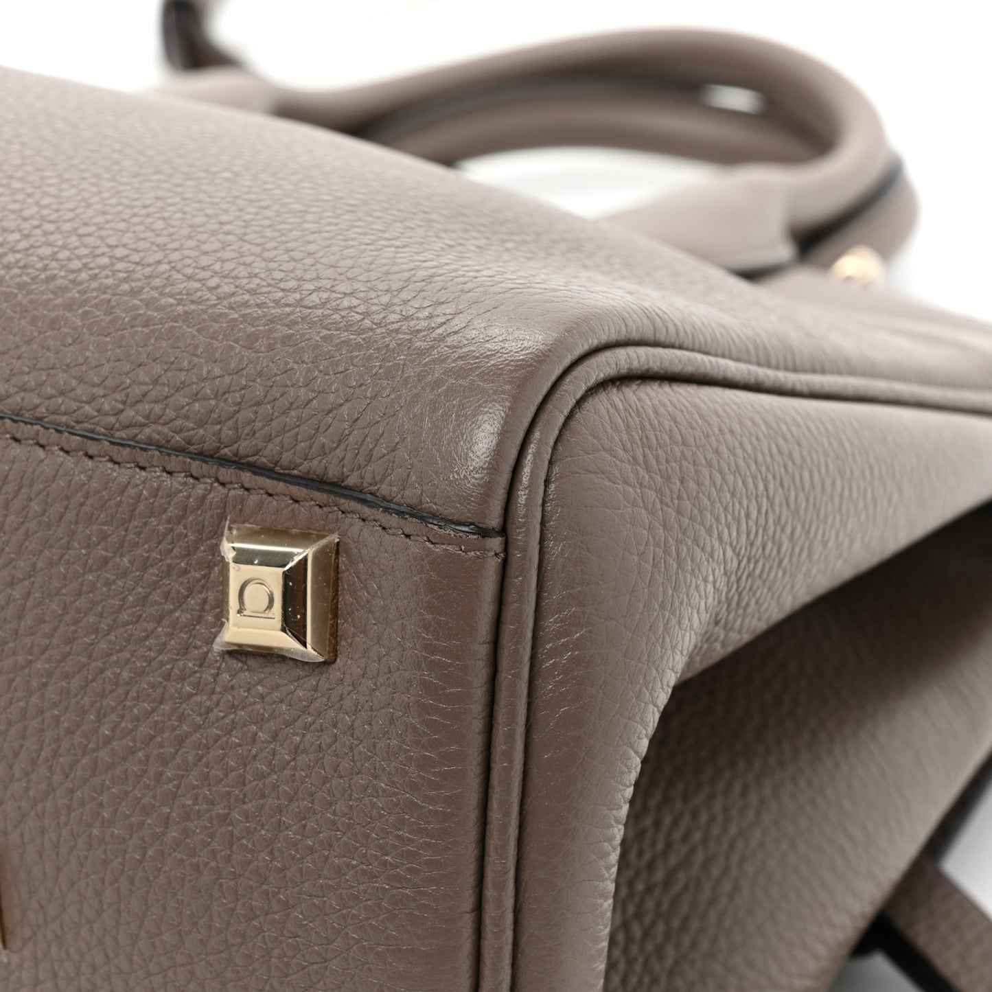 Calfskin Studio Bag Caraway Seed