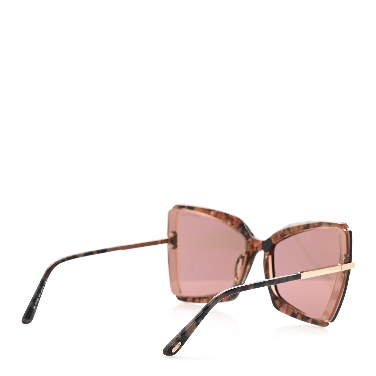 Tom Ford Gia Sunglasses TF766 Havana Roviex 4 of 8