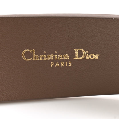 Christian Dior Calfskin 30 Montaigne 35mm Belt 80 Warm Taupe 5 of 7