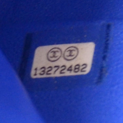 Chanel Lambskin Maxi Flap Blue Roi 10 of 10