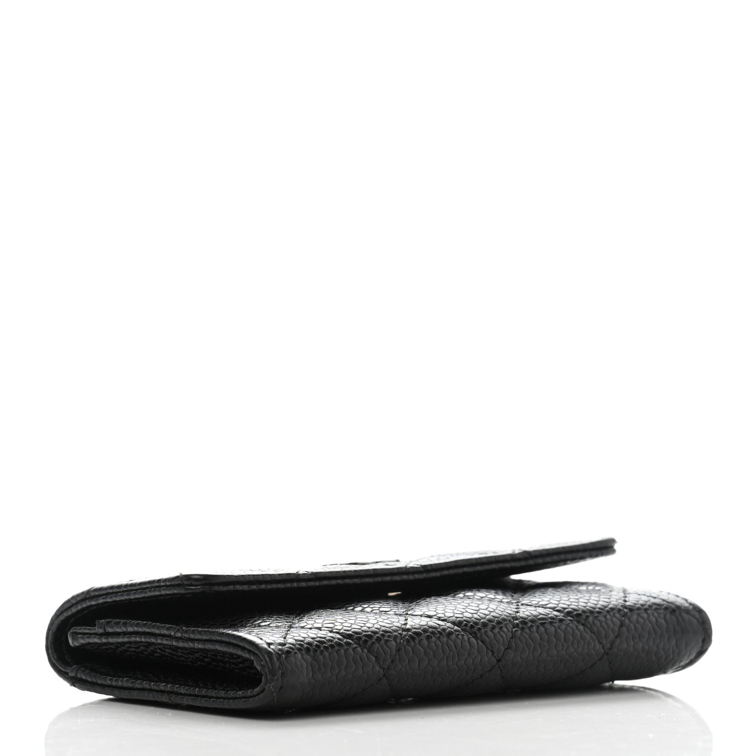 Chanel Caviar Quilted Flap Card Holder Black 4 of 11