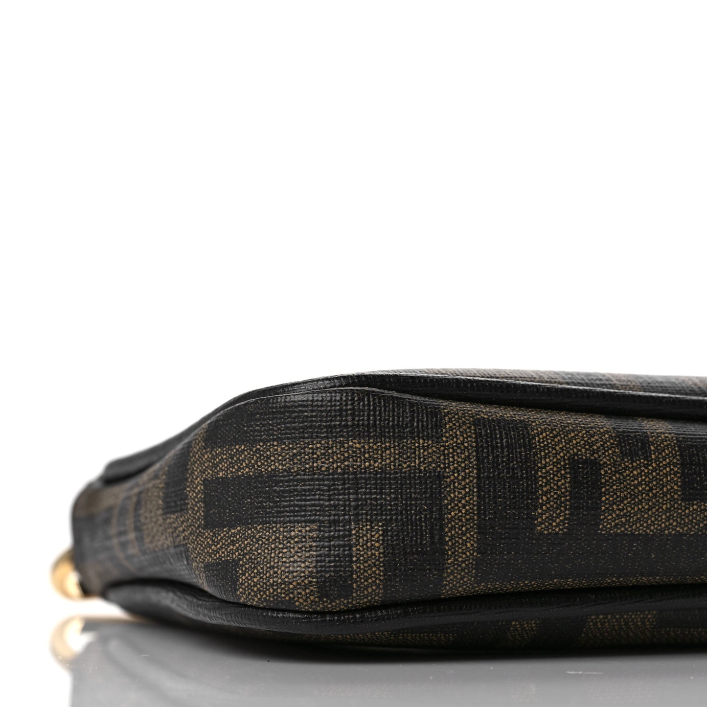 Zucca Spalmati Vitello Elite Pochette Tobacco Ebano