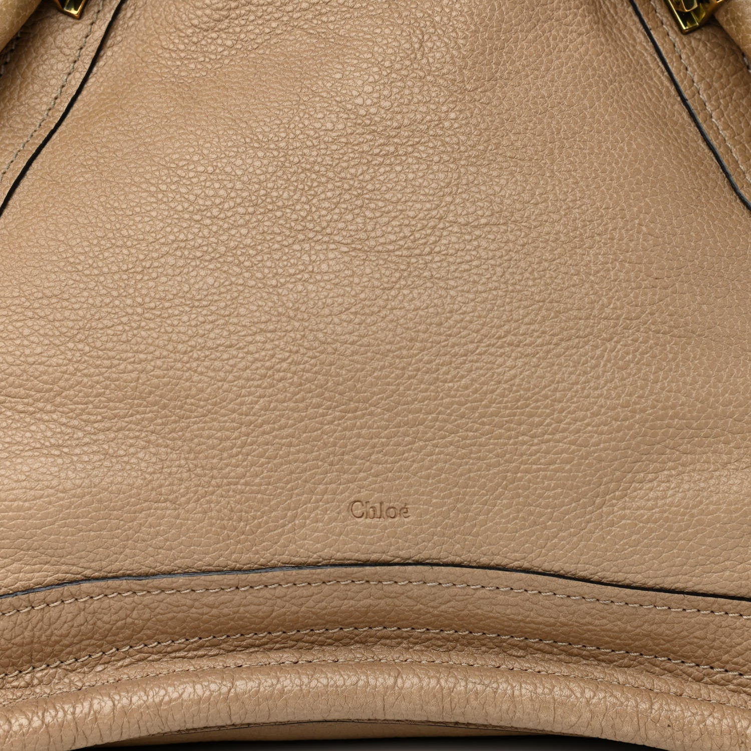 Chloe Calfskin Medium Paraty Barbour Khaki 8 of 16