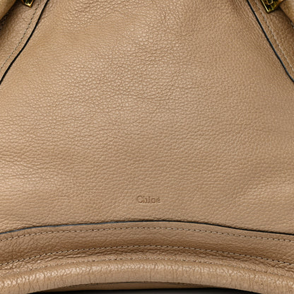 Chloe Calfskin Medium Paraty Barbour Khaki 8 of 16