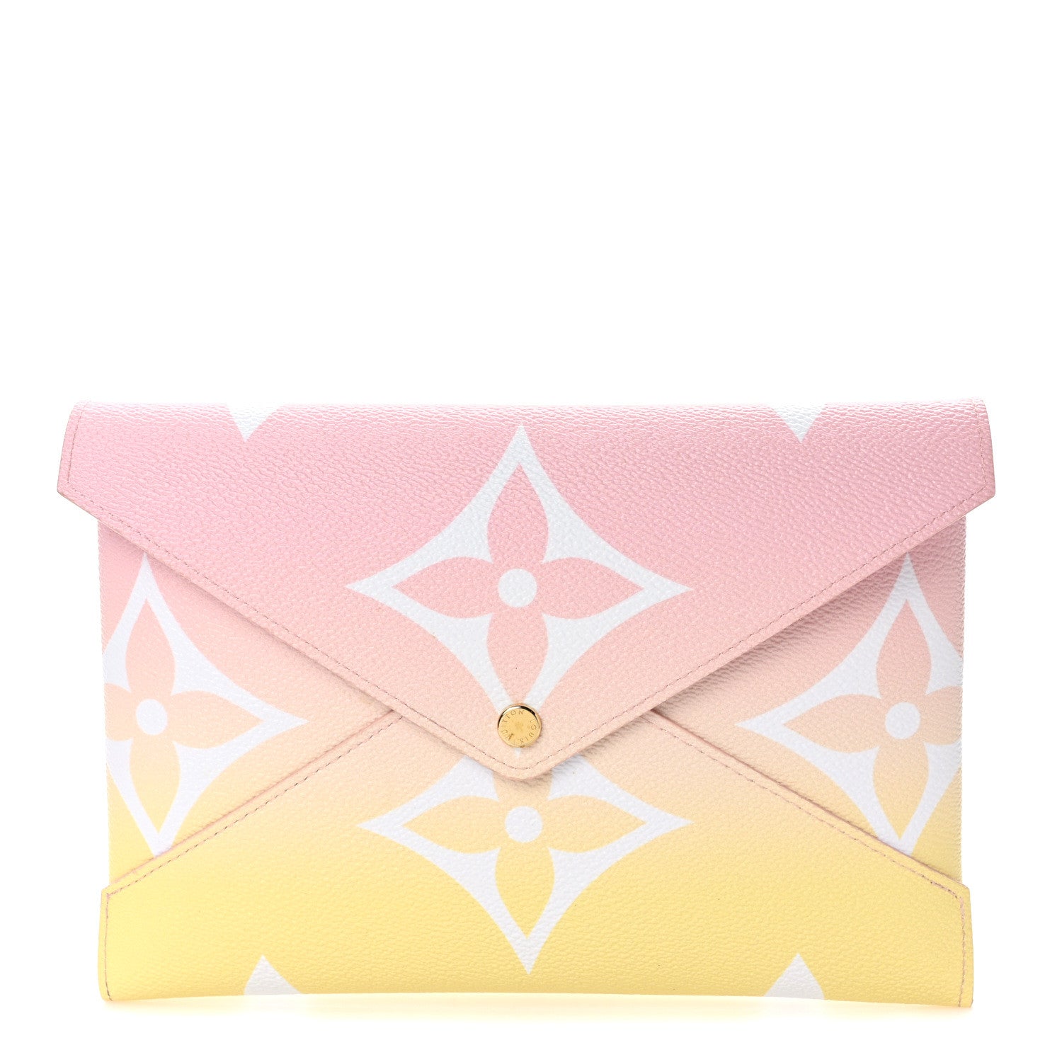 Louis Vuitton LOUIS VUITTON Monogram Giant By The Pool Large Kirigami Pochette Pink 1 of 6
