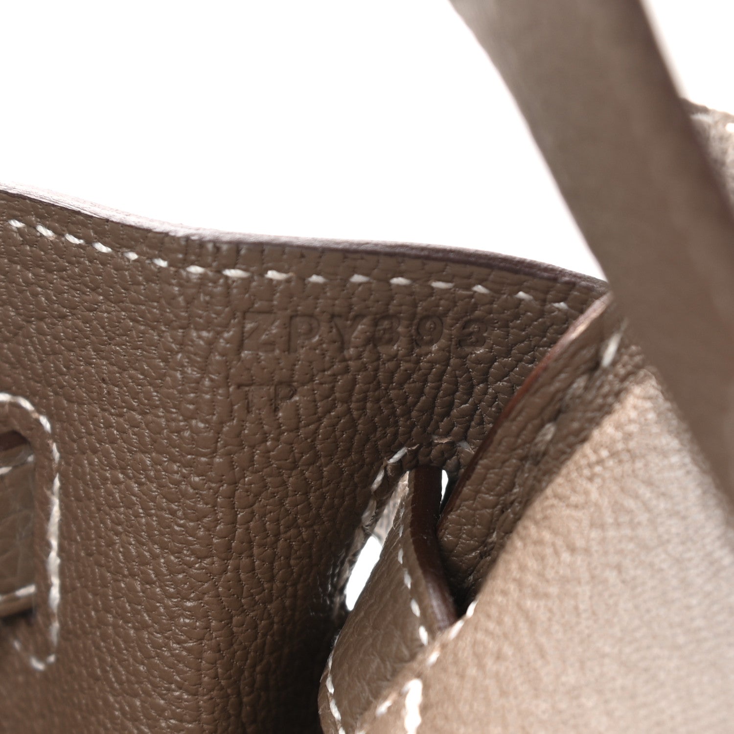 Hermes Togo Birkin 25 Etoupe 7 of 12