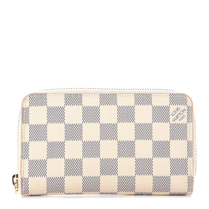 Louis Vuitton Damier Azur Compact Zippy Wallet 1 of 15
