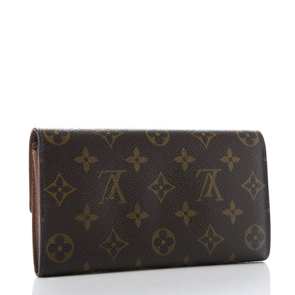 Louis Vuitton Monogram Sarah Wallet 3 of 9