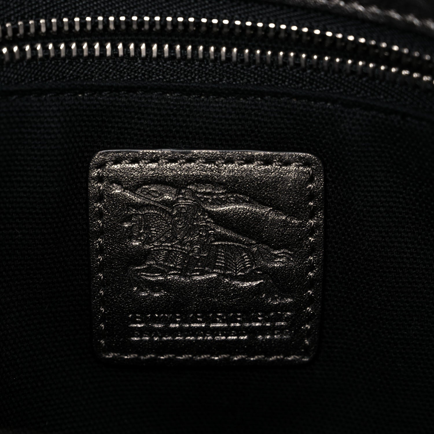 Burberry Shimmer Check Pilgrim Satchel Pewter 6 of 11